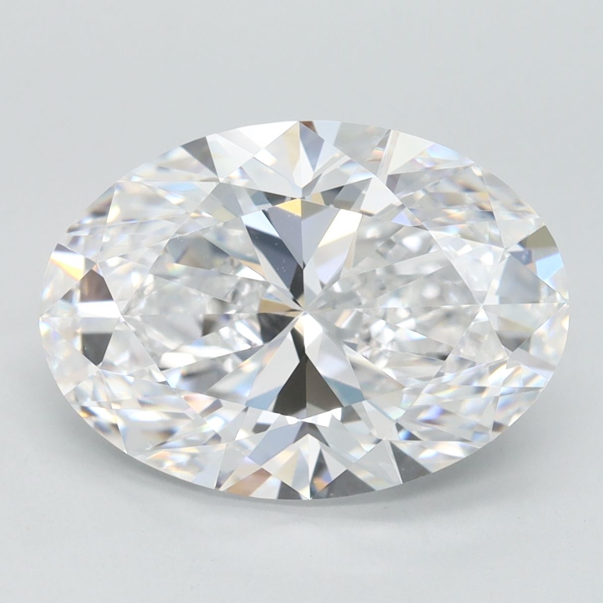4.06 Carat D-VVS1 Oval Lab Diamond