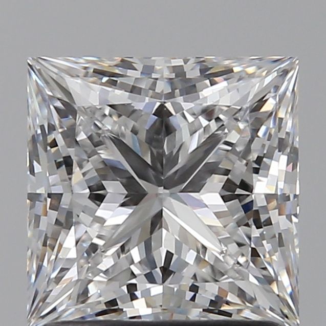 1.53 Carat D-VVS2 Princess Lab Diamond