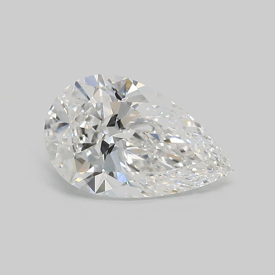 2.59 Carat D-VS1 Pear Lab Diamond