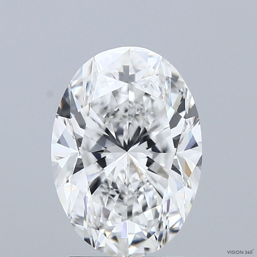 2.71 Carat E-VVS2 Oval Lab Diamond