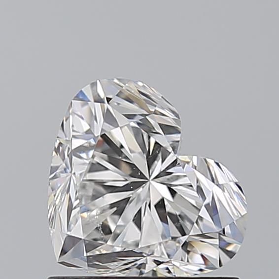 1.02 Carat F-SI1 Heart Cut Diamond
