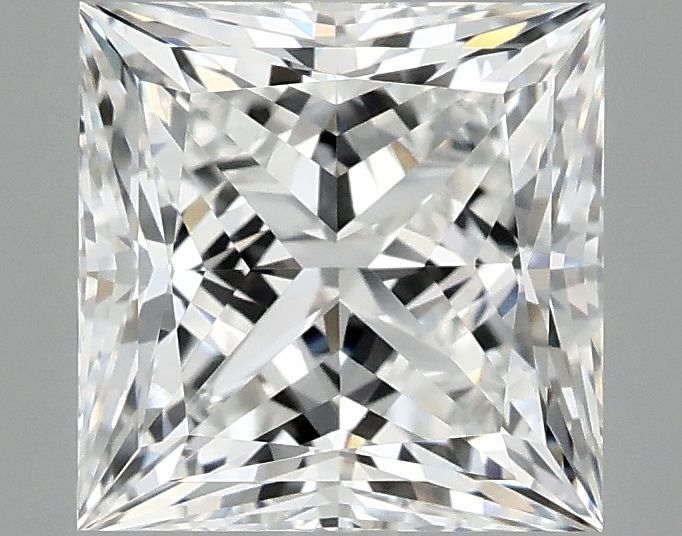 3.03 Carat E-VVS2 Princess Lab Diamond