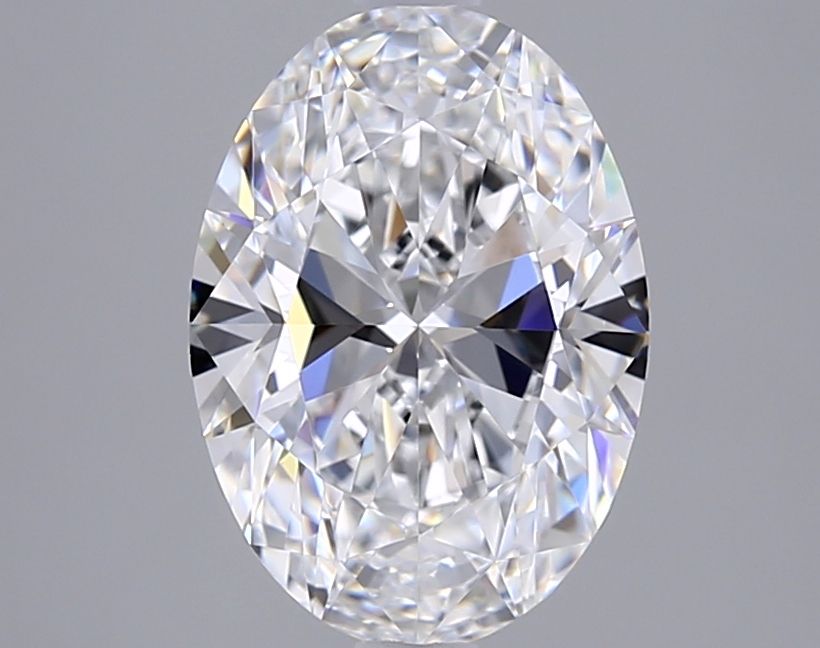 2.54 Carat D-VVS1 Oval Lab Diamond