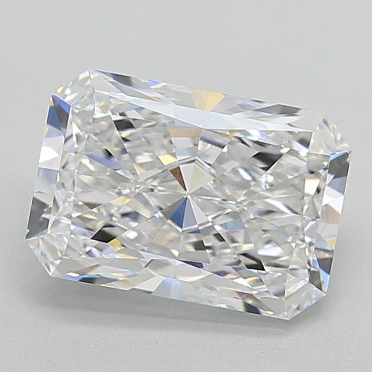 3.85 Carat E-VVS2 Radiant Lab Diamond