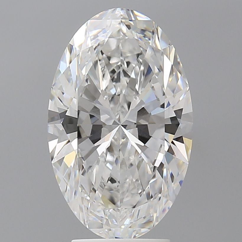 4.07 Carat E-VVS2 Oval Lab Diamond