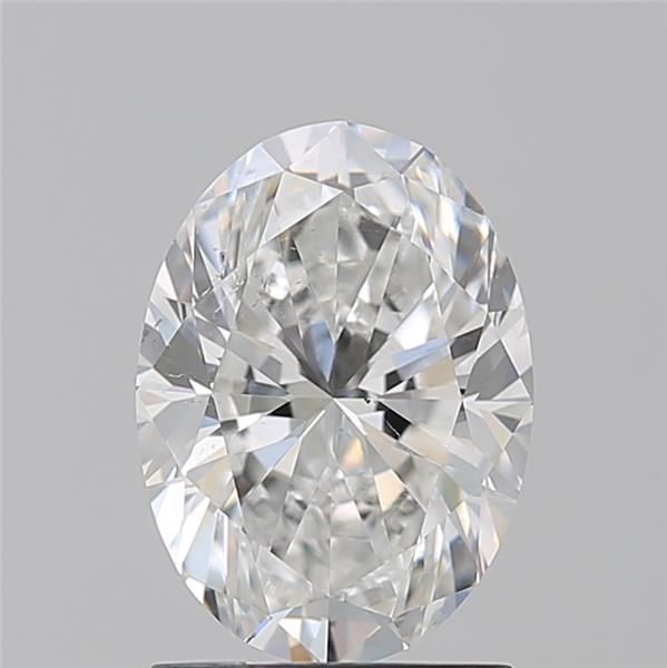 1.70 Carat F-SI1 Oval Cut Diamond