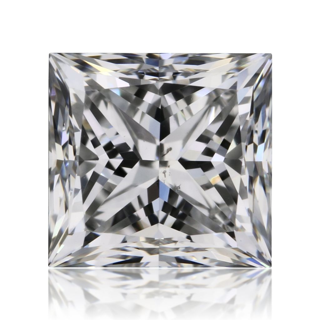 0.70 Carat D-SI1 Princess Cut Diamond