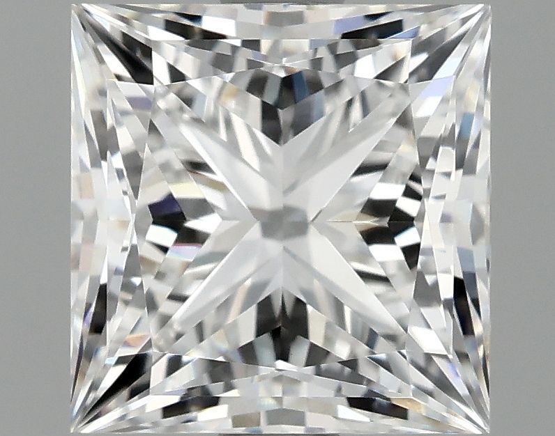 2.05 Carat E-VVS2 Princess Lab Diamond