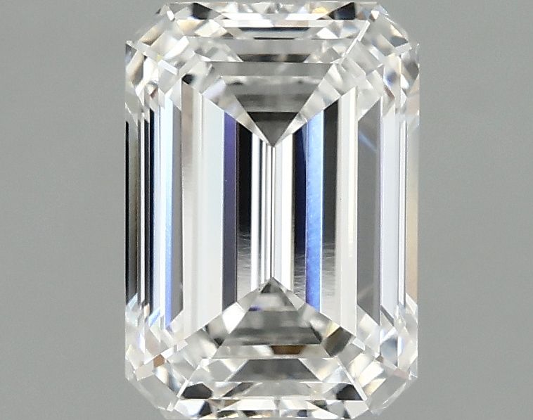1.98 Carat F-VVS2 Emerald Lab Diamond