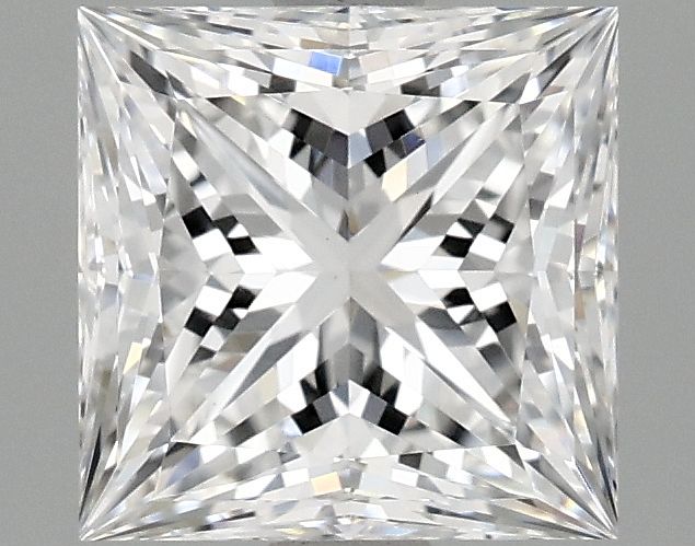 2.09 Carat D-VVS2 Princess Lab Diamond