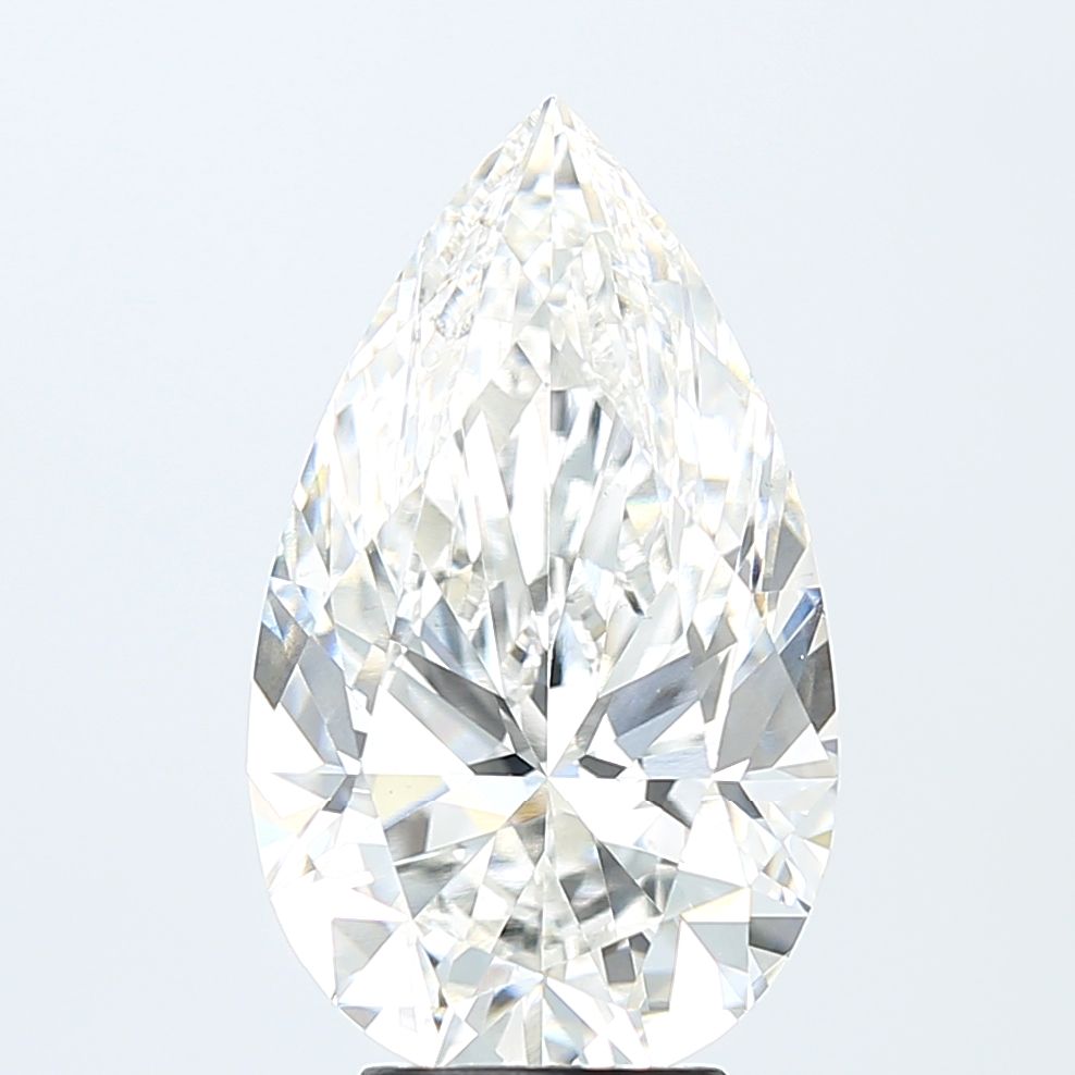 5.65 Carat G-VS1 Pear Lab Diamond
