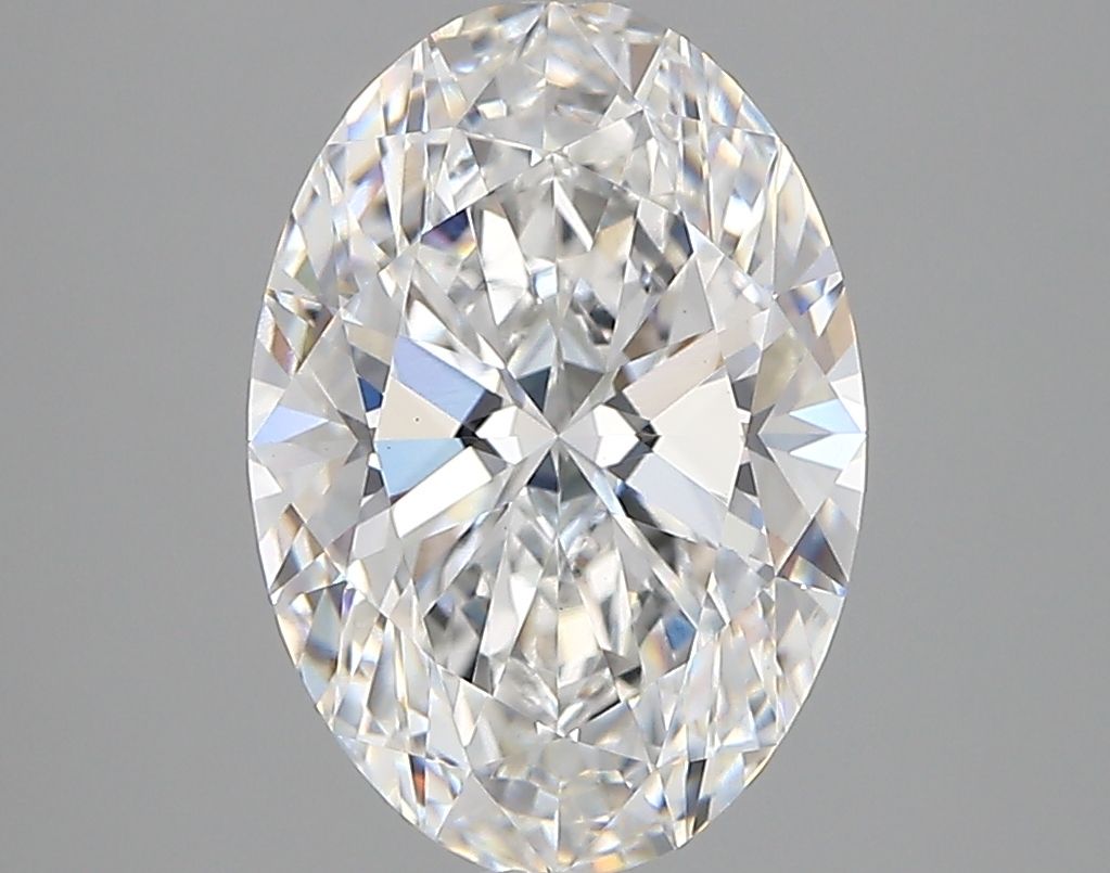 3.02 Carat E-VVS2 Oval Lab Diamond