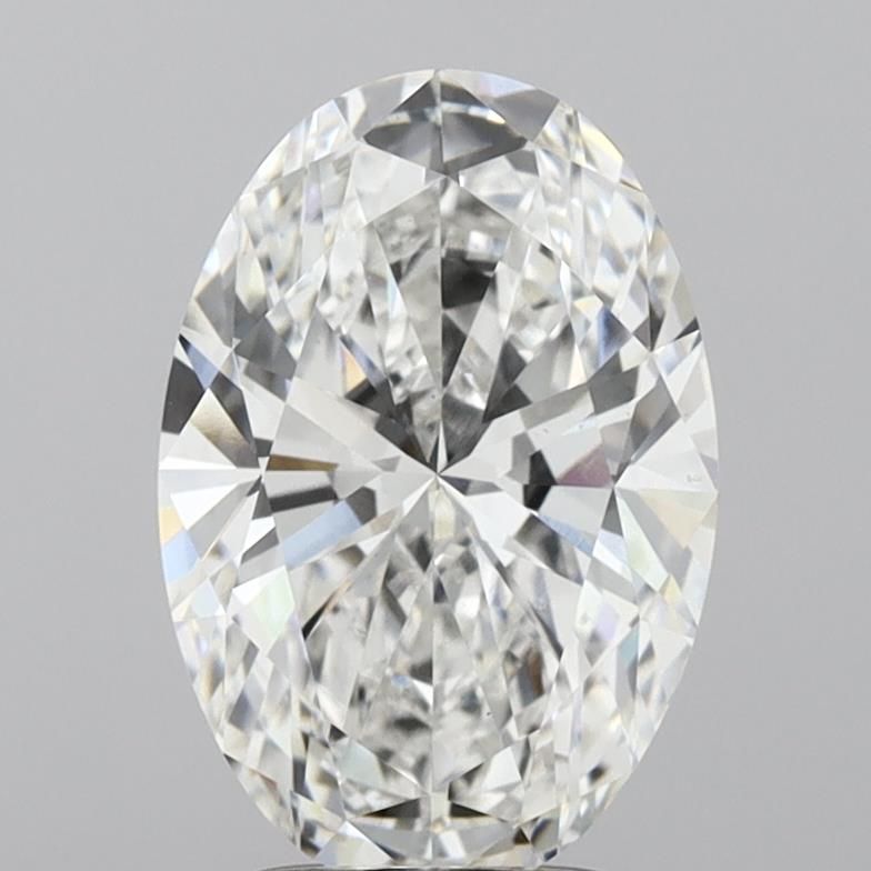 3 Carat F-VS1 Oval Lab Diamond