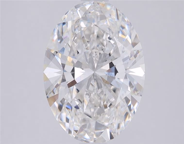 3.51 Carat F-VS1 Oval Lab Diamond