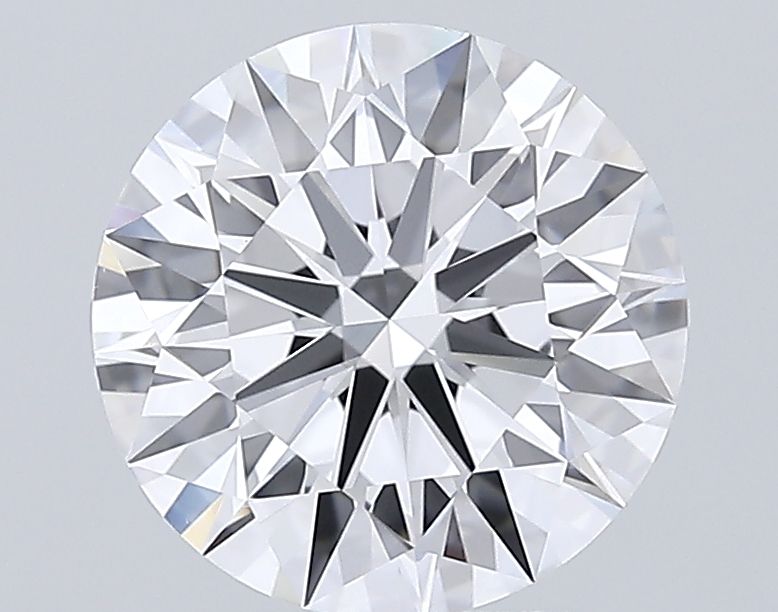 3.06 Carat D-IF Round Lab Diamond