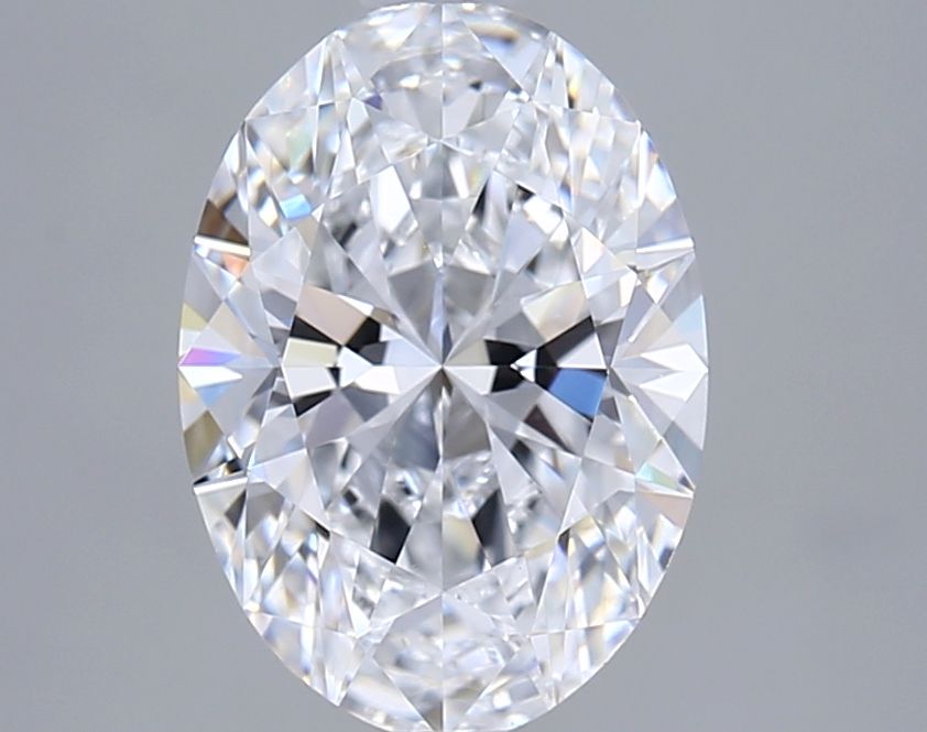 1.98 Carat D-VVS1 Oval Lab Diamond
