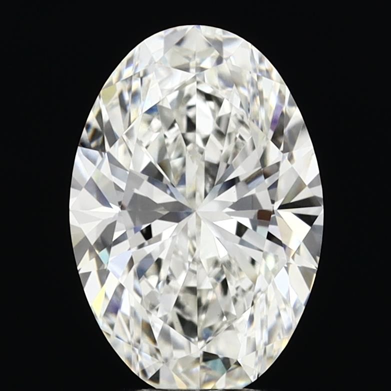 3.06 Carat G-VVS2 Oval Lab Diamond