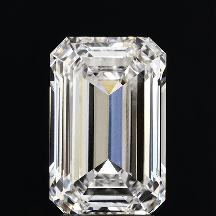 3.59 Carat G-VS1 Emerald Lab Diamond