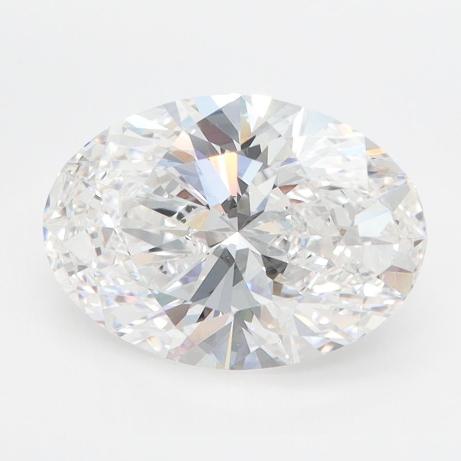 2.60 Carat D-VVS1 Oval Lab Diamond