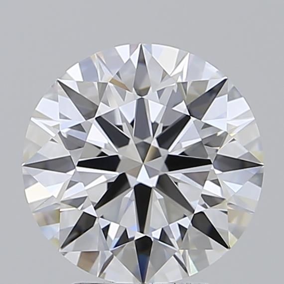 3.03 Carat D-IF Round Lab Diamond
