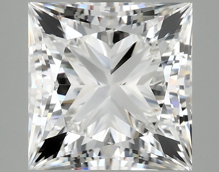 4.00 Carat E-VVS2 Princess Lab Diamond
