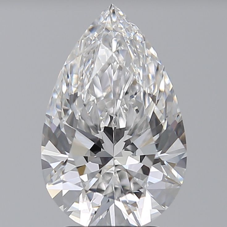 3.28 Carat E-VVS2 Pear Lab Diamond