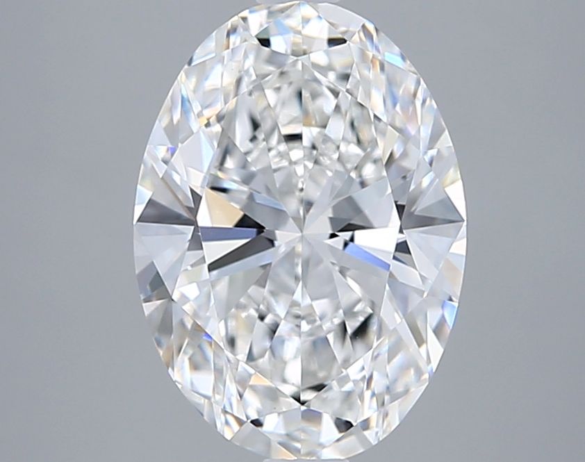 3.05 Carat F-VVS2 Oval Lab Diamond