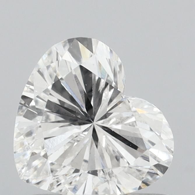 0.74 Carat F-VS2 Heart Lab Diamond