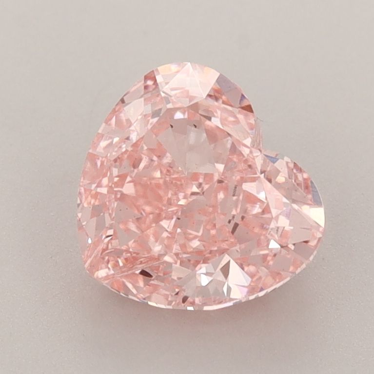 1.64 Carat Heart Cut Fancy Pink