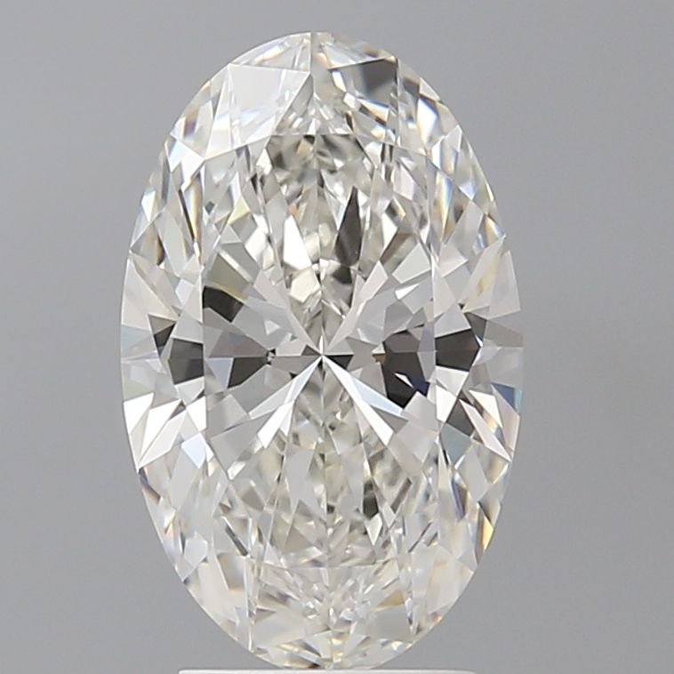 3.06 Carat G-VVS2 Oval Lab Diamond