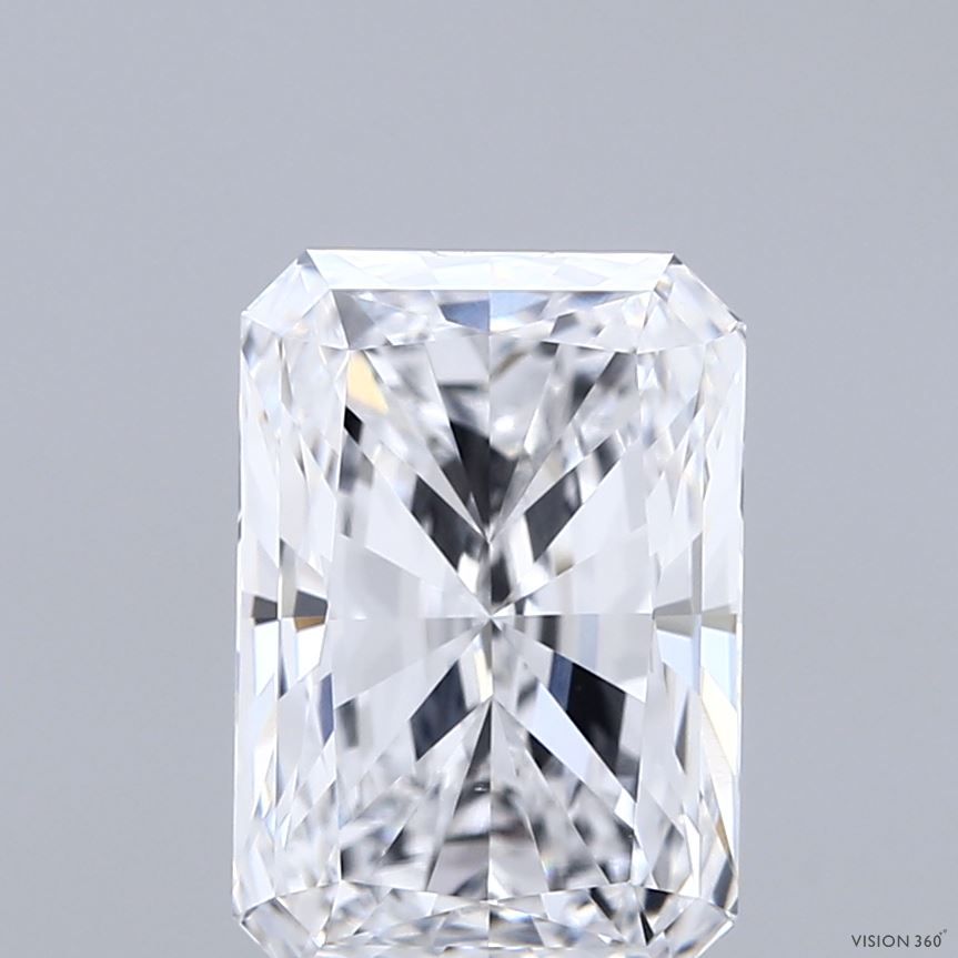 3.01 Carat D-VVS1 Radiant Lab Diamond