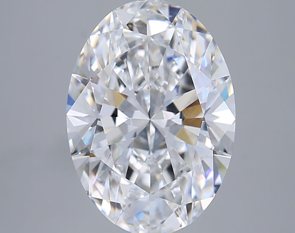 4.06 Carat D-VVS2 Oval Lab Diamond