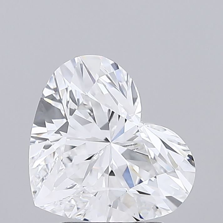 2.81 Carat D-VVS2 Heart Lab Diamond