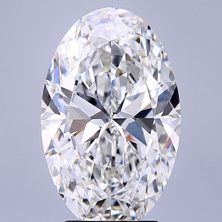 3.78 Carat E-VVS1 Oval Lab Diamond