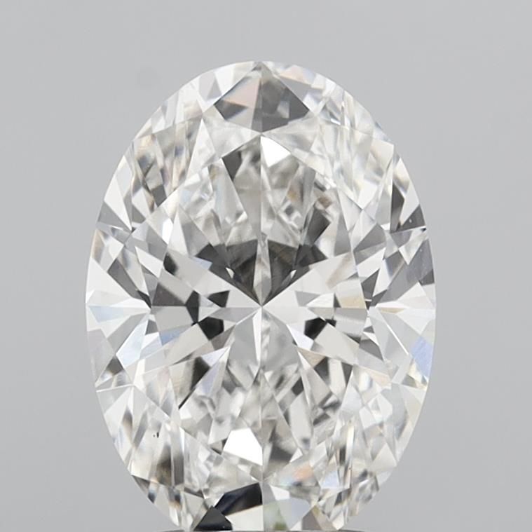 2.09 Carat G-VVS2 Oval Lab Diamond