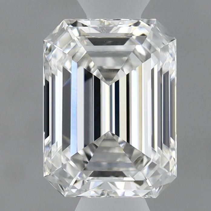 0.96 Carat F-VVS2 Emerald Lab Diamond