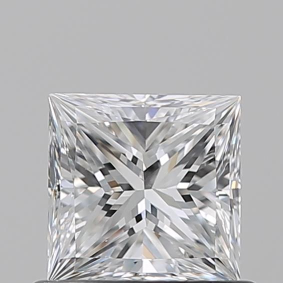 0.70 Carat D-VS2 Princess Cut Diamond