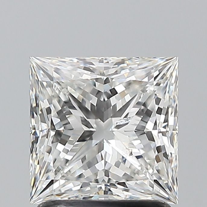1.53 Carat G-SI2 Princess Cut Diamond
