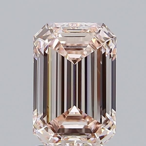 2.04 Carat Emerald Cut Fancy Pink