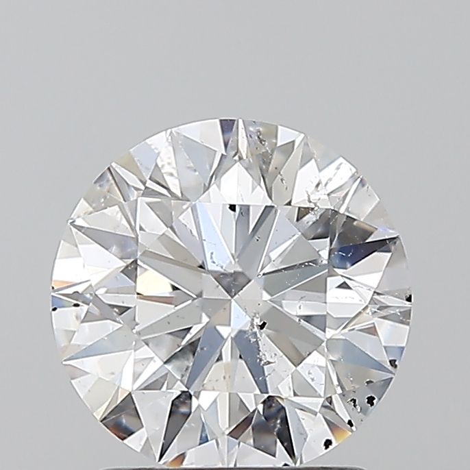 1.5 Carat D-SI2 Round Cut Diamond