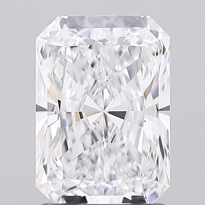 1.51 Carat D-IF Radiant Lab Diamond
