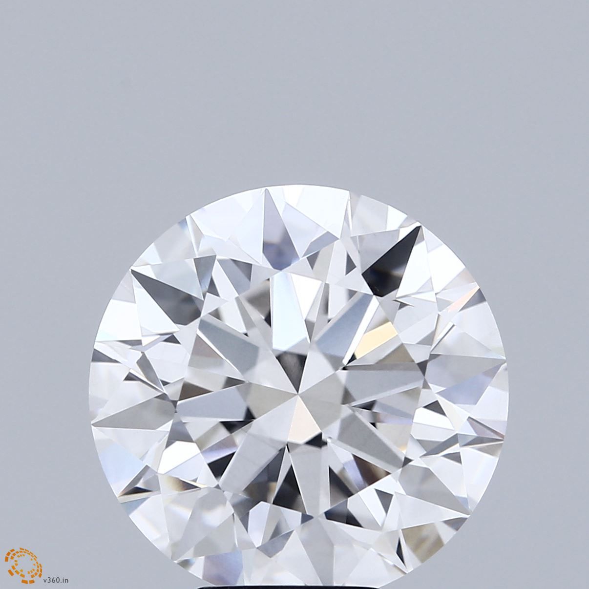8.50 Carat F-VVS2 Round Lab Diamond