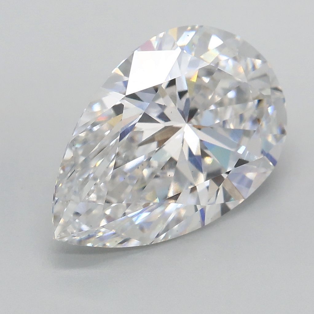 3.02 Carat E-VS1 Pear Lab Diamond