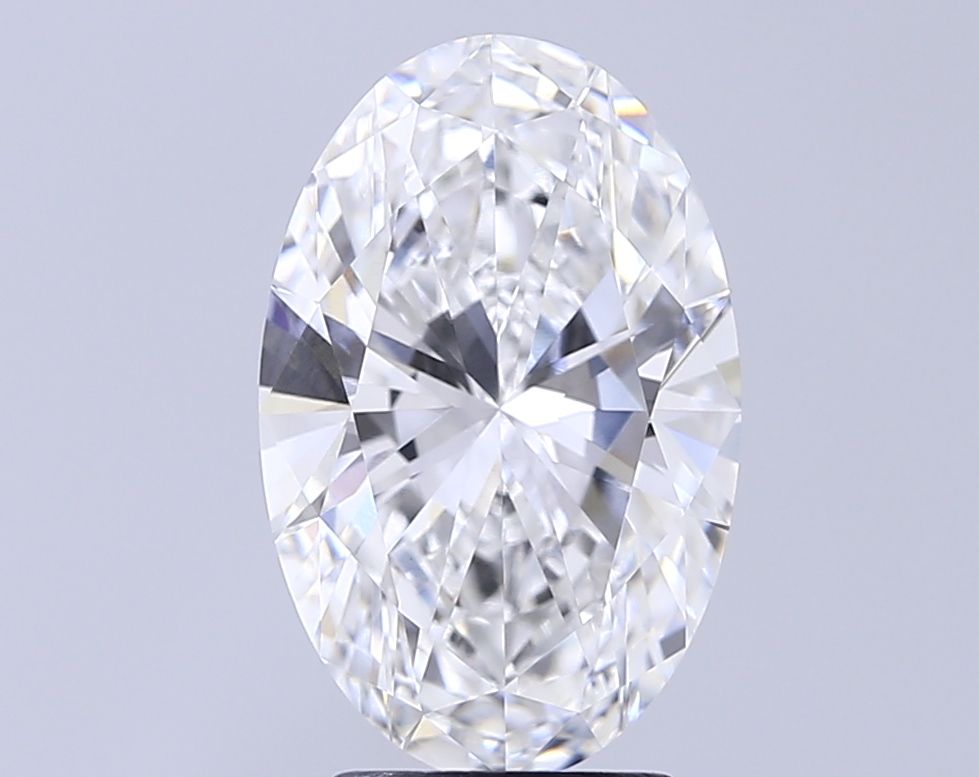 3.99 Carat E-VVS2 Oval Lab Diamond