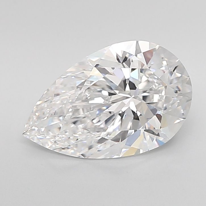 3.01 Carat D-IF Pear Lab Diamond