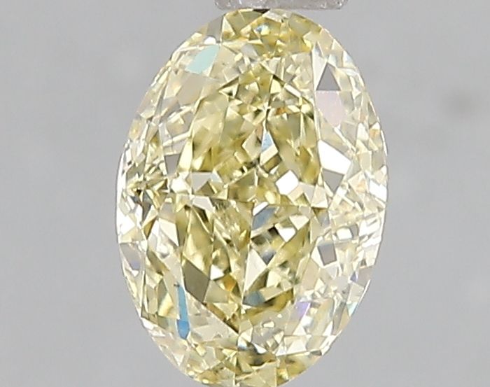 1.07 Carat Oval Cut Fancy Yellow