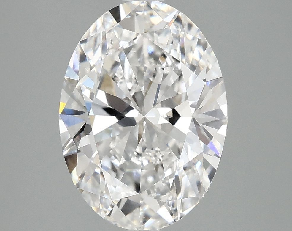 2.96 Carat E-VVS2 Oval Lab Diamond