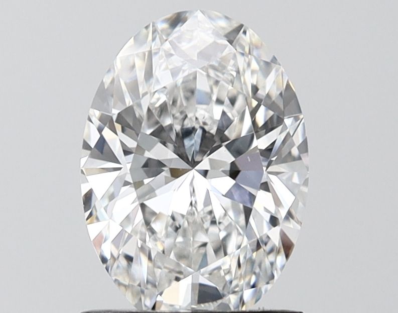 1.62 Carat E-VVS2 Oval Lab Diamond