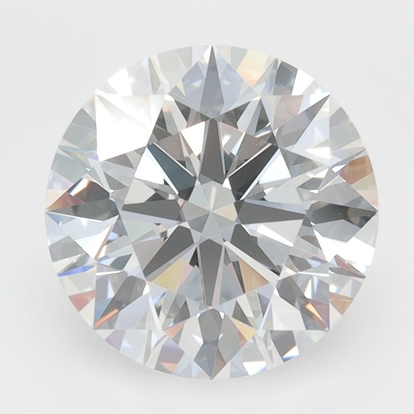 3.02 Carat D-IF Round Lab Diamond