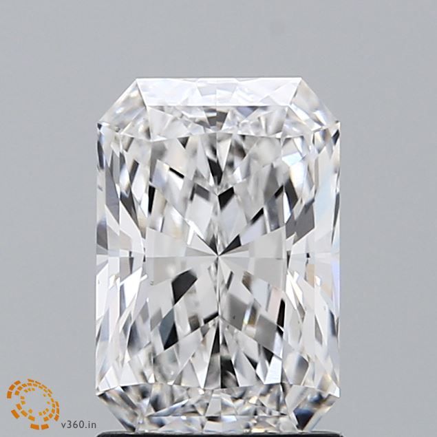 1.63 Carat E-VS1 Radiant Lab Diamond